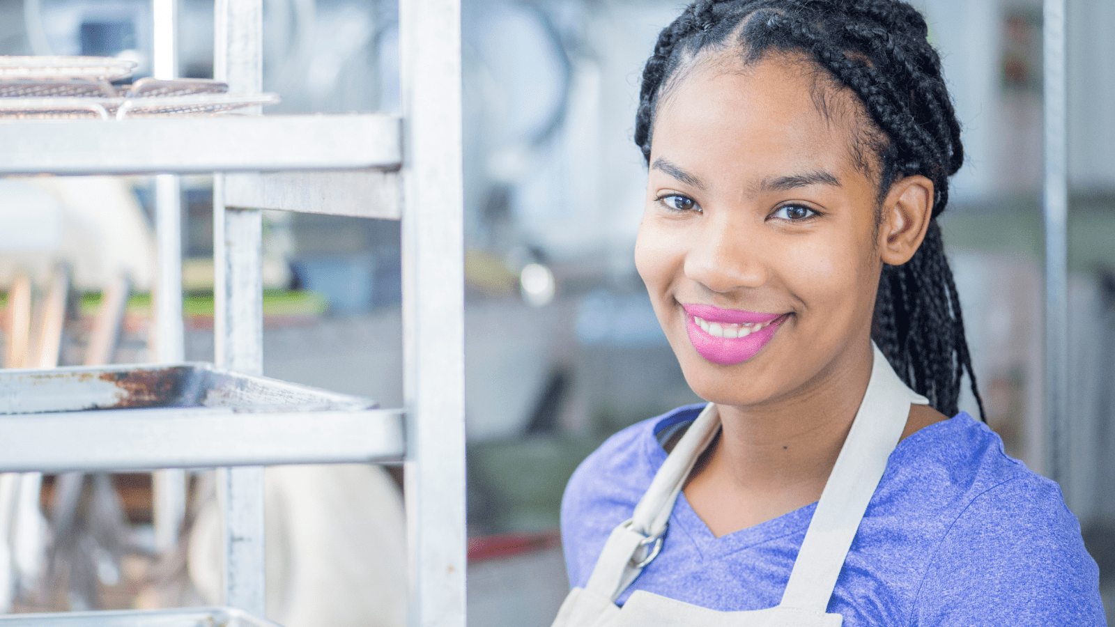 smiling woman