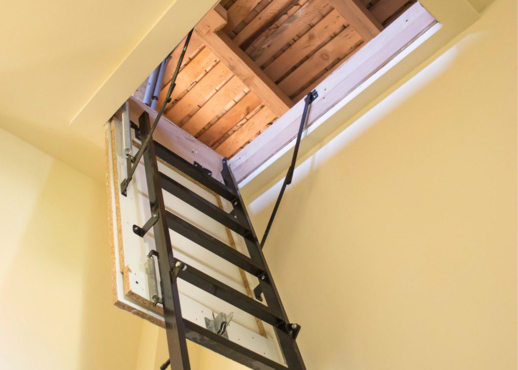 Placing furnaces in the attic frees up valuable basement space in homes.